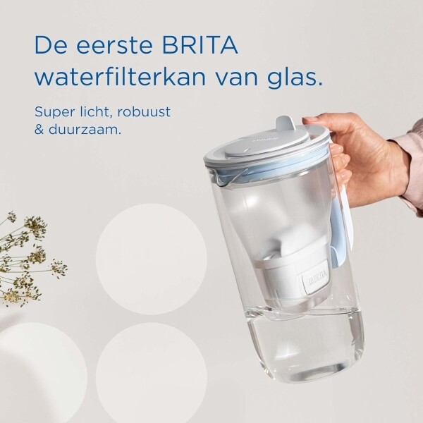 Brita - Szklany dzbanek filtrujący + 1 wkład Maxtra 1 szt.