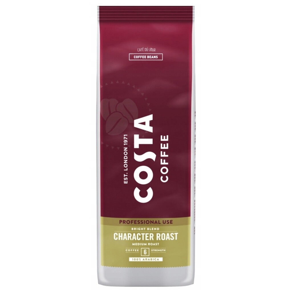 Costa Coffee Character Bright Blend Średni Palenisko - ziarna kawy - 1 kilogram