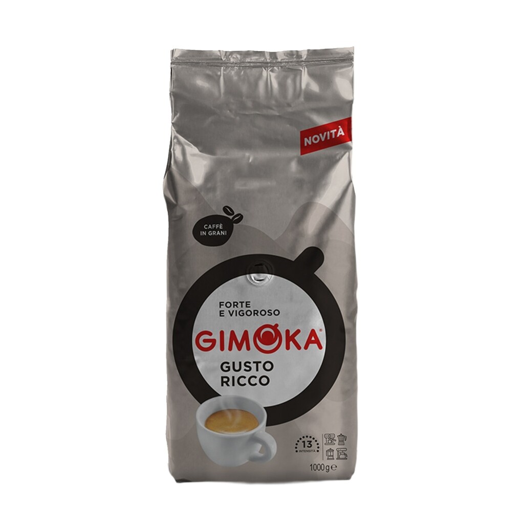 Gimoka Gusto Ricco - ziarna kawy - 1 kg