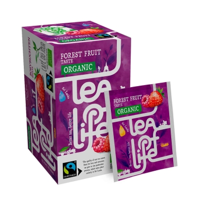 Owoce leśne - Organic & Fairtrade - Tea of Life - 25 torebek herbaty