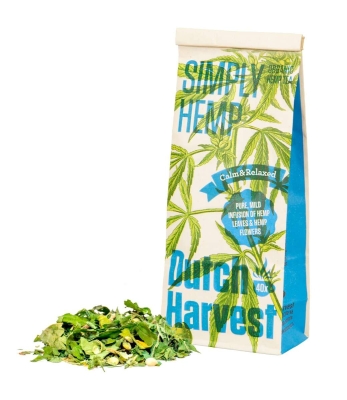 Simply Hemp - Czysty herbata konopna 40 g - Dutch Harvest herbata loose
