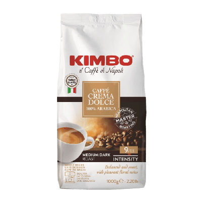 Kimbo Dolce Crema - kawa ziarnista - 1 kilogram