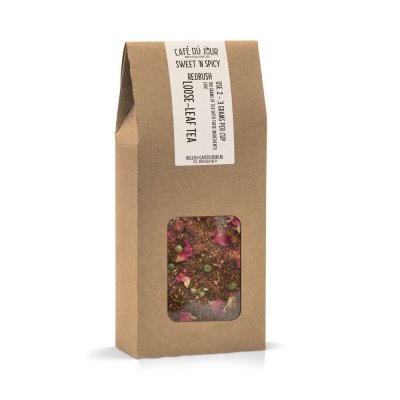 Sweet 'n Spicy Redbush - Herbata Rooibos 100 g - Herbata sypka Café du Jour