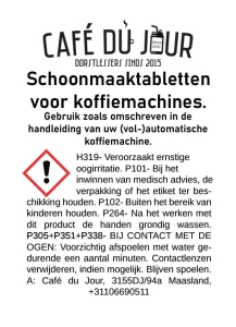 Tabletka czyszcząca Café du Jour 1 gram