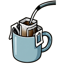 Café du Jour torebka kroplowa